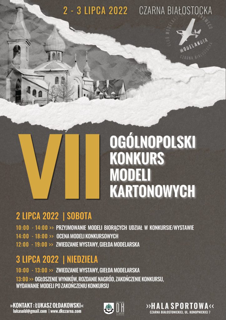 Plakat 2022_konkurs modelarski rgb_new